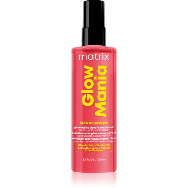 Matrix Glow Mania κοντίσιονερ χωρίς ξέβγαλμα για βαμμένα μαλλιά 250 ml