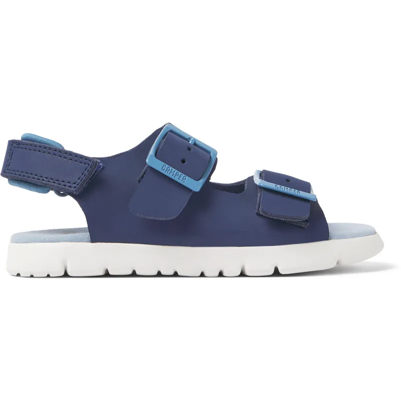CAMPER Oruga - Πέδιλα Για Κορίτσια - Μπλε, Μέγεθος 34, Smooth leather
