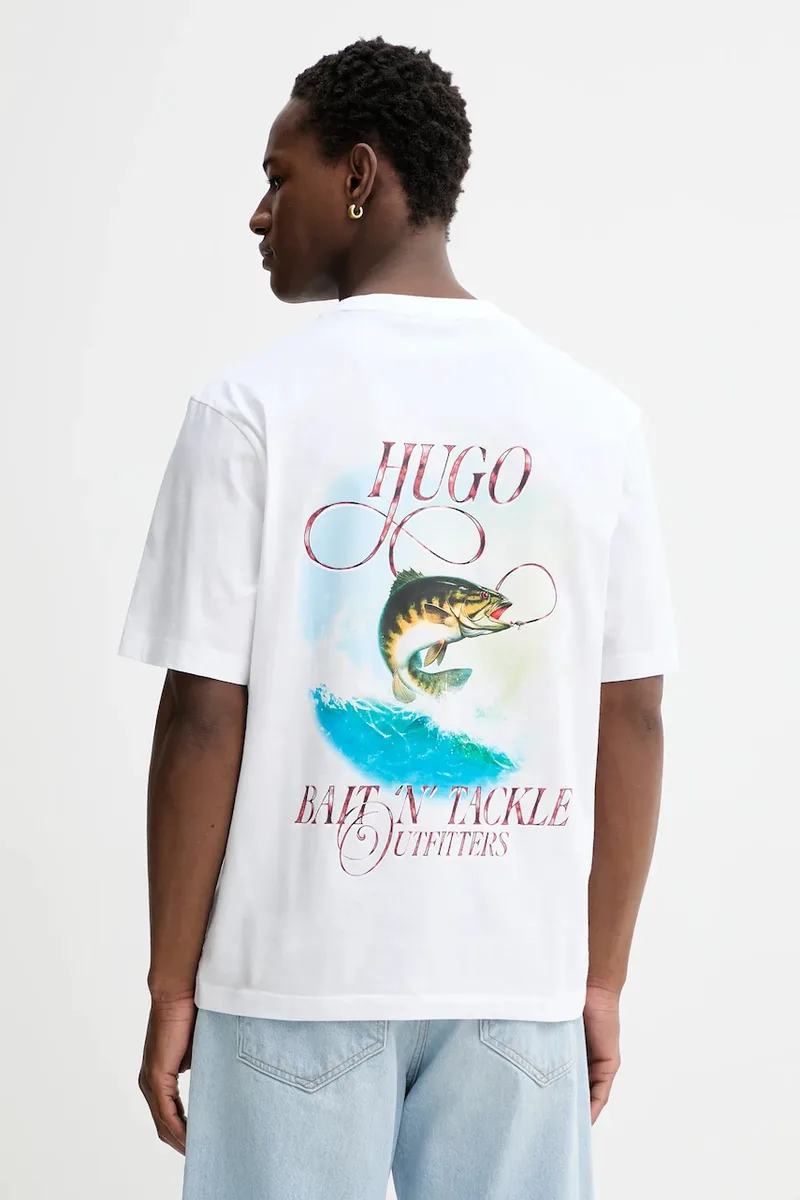 Μπλουζάκι Hugo Blue Nofishix