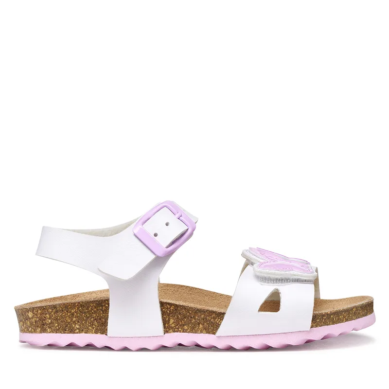 Σανδάλια Geox J Adriel Girl J658MA 05402 C0406 S Λευκό