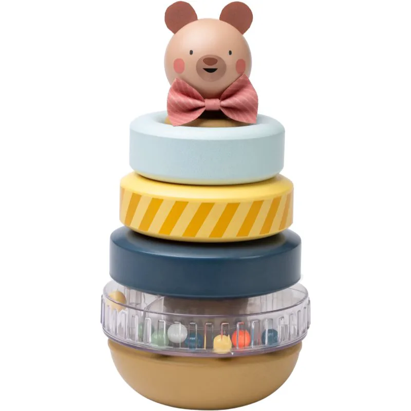Taf Toys Pyramida Bear πύργος στοίβαξης 9m+ 1 τμχ