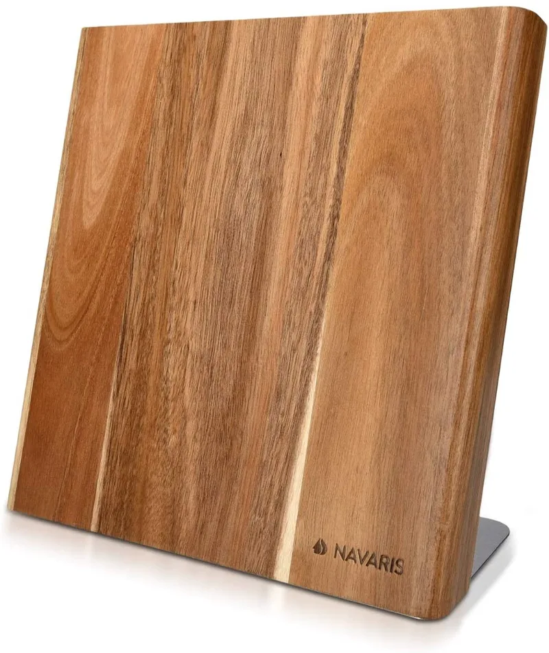 Navaris Wooden Magnetic Knife Holder - Μαγνητική Ξύλινη Βάση Μαχαιριών - Acacia Wood (47366.01)