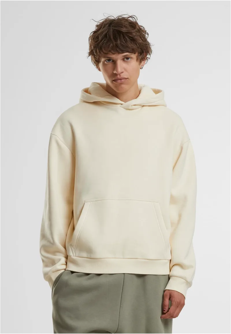 Φούτερ με Κουκούλα (Fluffy Hoody) BY284 Build Your Brand 330 g/m² White Sand
