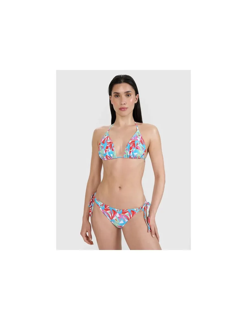 Women's Halter Bikini Top 4F 4FWSS25UBKTF07590A