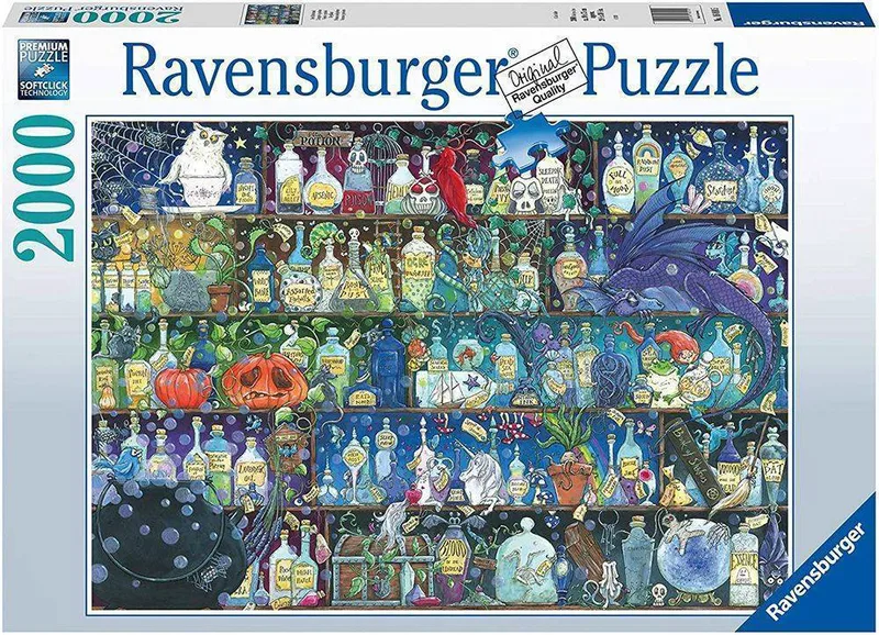 ΔΗΛΗΤΗΡΙΑ ΚΑΙ ΦΙΛΤΡΑ RAVENSBURGER - 2000 ΚΟΜΜΑΤΙΑ