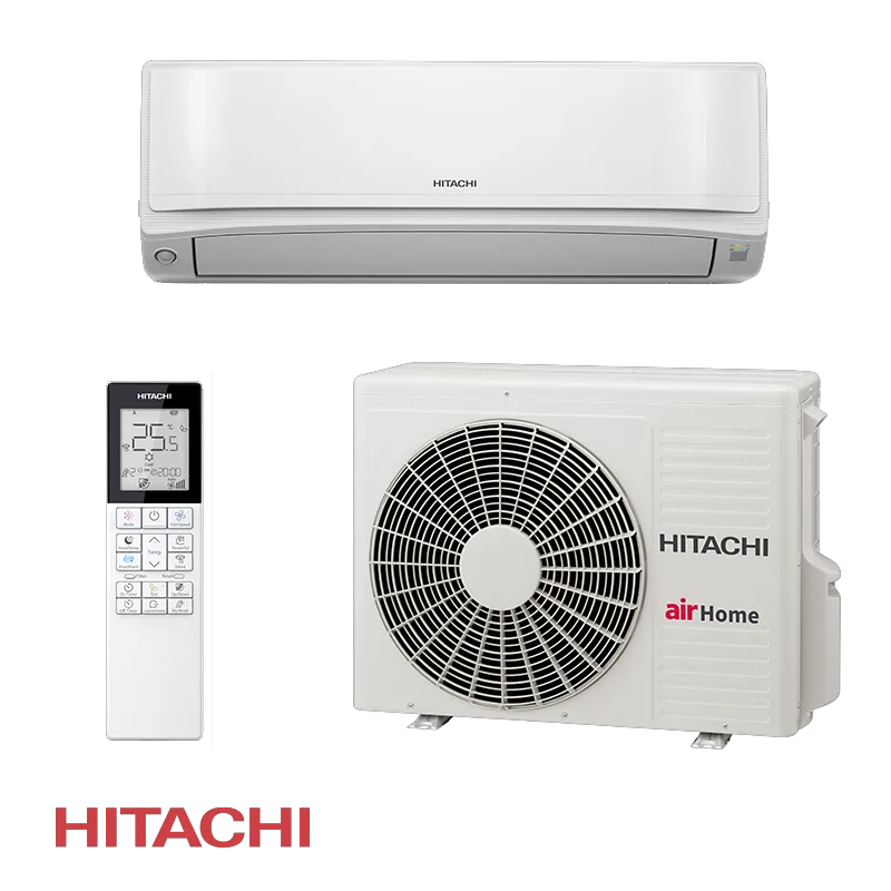 Inverter κλιματιστικό Hitachi AirHome 600 RAK-VJ42PHAE / RAC-VJ42PHAE, 14000 BTU, 33 m2, A++, Wi-Fi, R-32, Λευκό