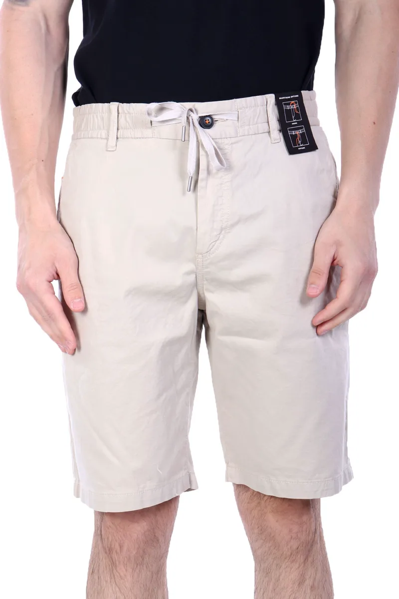 BOSS CASUAL ΒΕΡΜΟΥΔΑ CHINO TAPERED FIT CHINO-TAPERED-DS-1-S ΜΠΕΖ