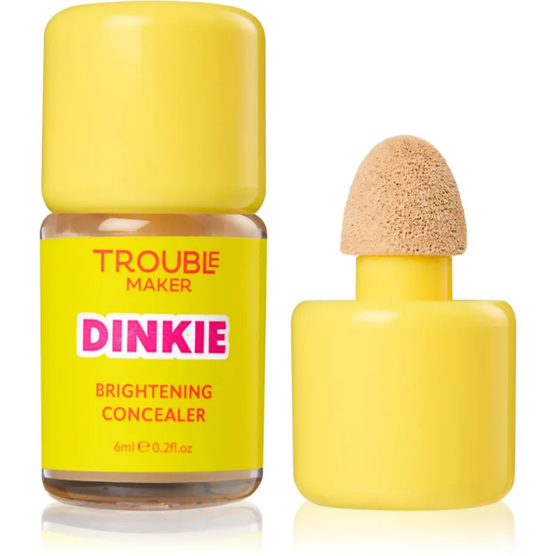 Trouble Maker Dinkie λαμπρυντικός διορθωτής με καφείνη απόχρωση Fairy Dust 6 ml