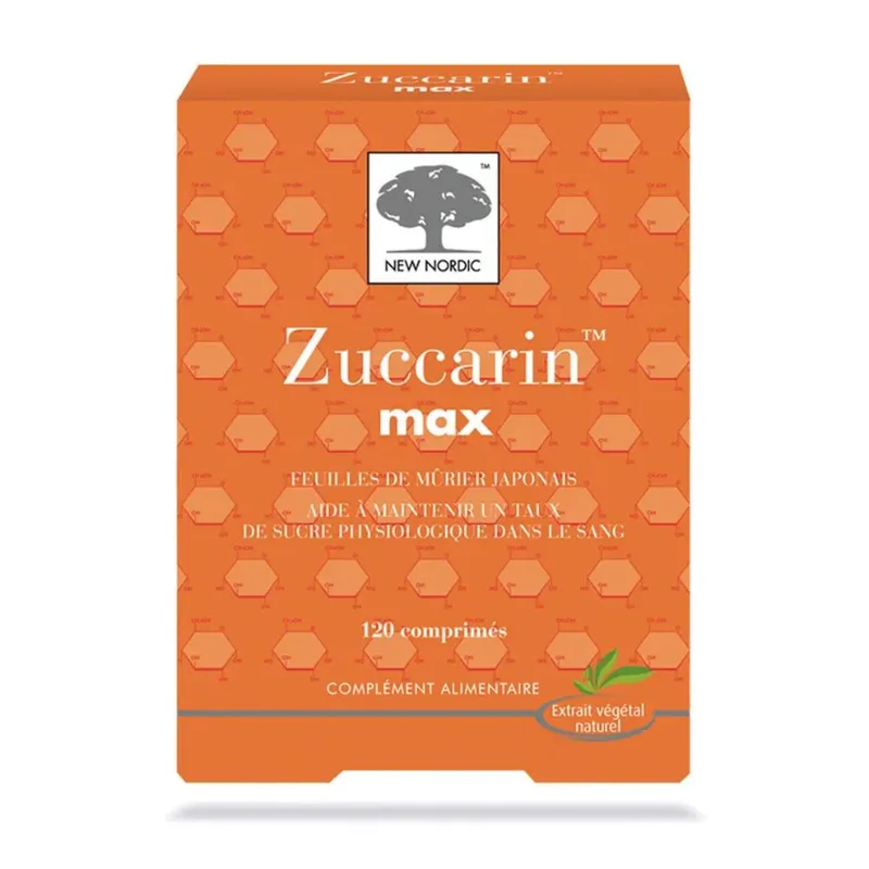 New Nordic Zuccarin Max Reduce Sugar Absorption 120 tablets