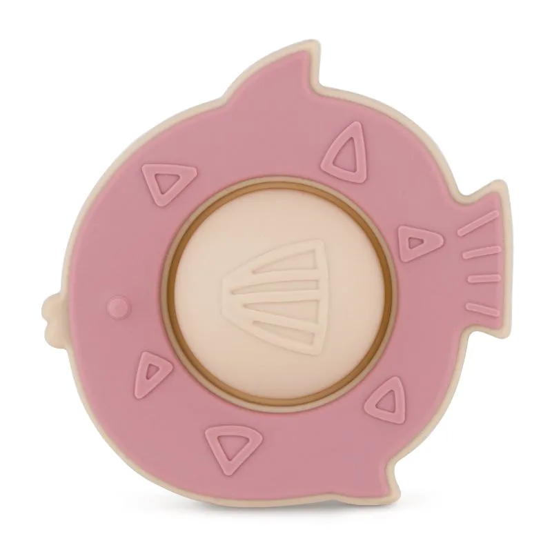 Petite&Mars Fish Fiona 6m+ παιχνίδι Dusty Rose 1 τμχ