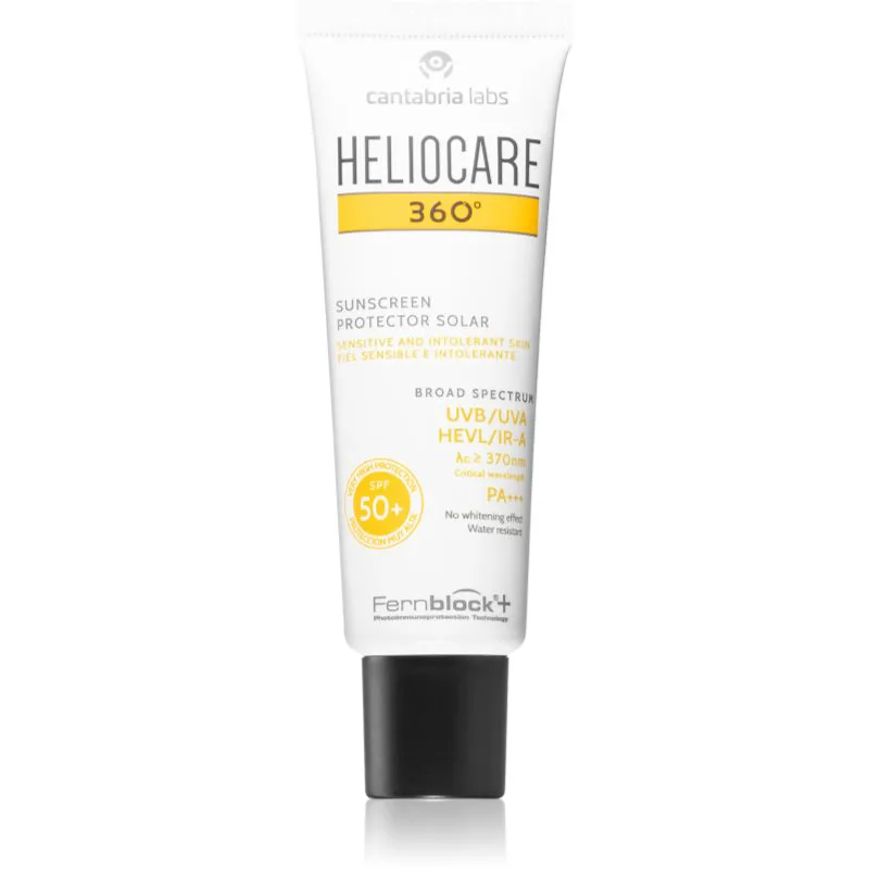Heliocare 360° Mineral Fluid ρευστή αντηλιακή κρέμα με μεταλλικά στοιχεία SPF 50+ 50 ml