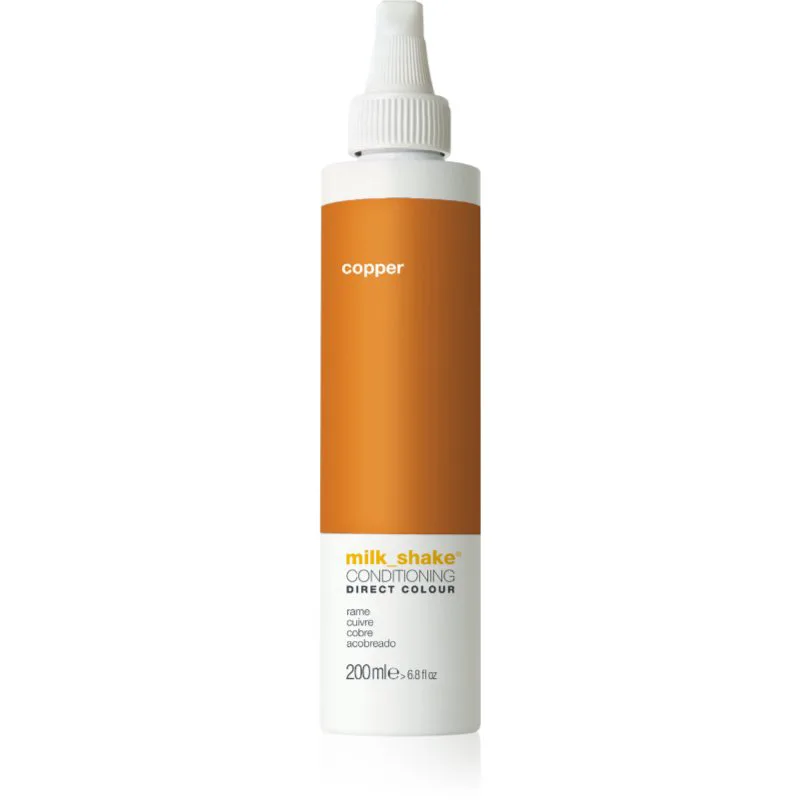milk_shake® Direct Colour μαλακτικό με χρώμα για έντονη ενυδάτωση Copper 200 ml