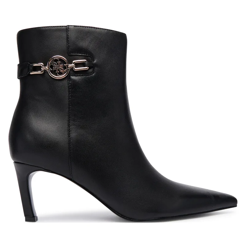 Μποτάκια Guess FLFPAI LEA10 Μαύρο