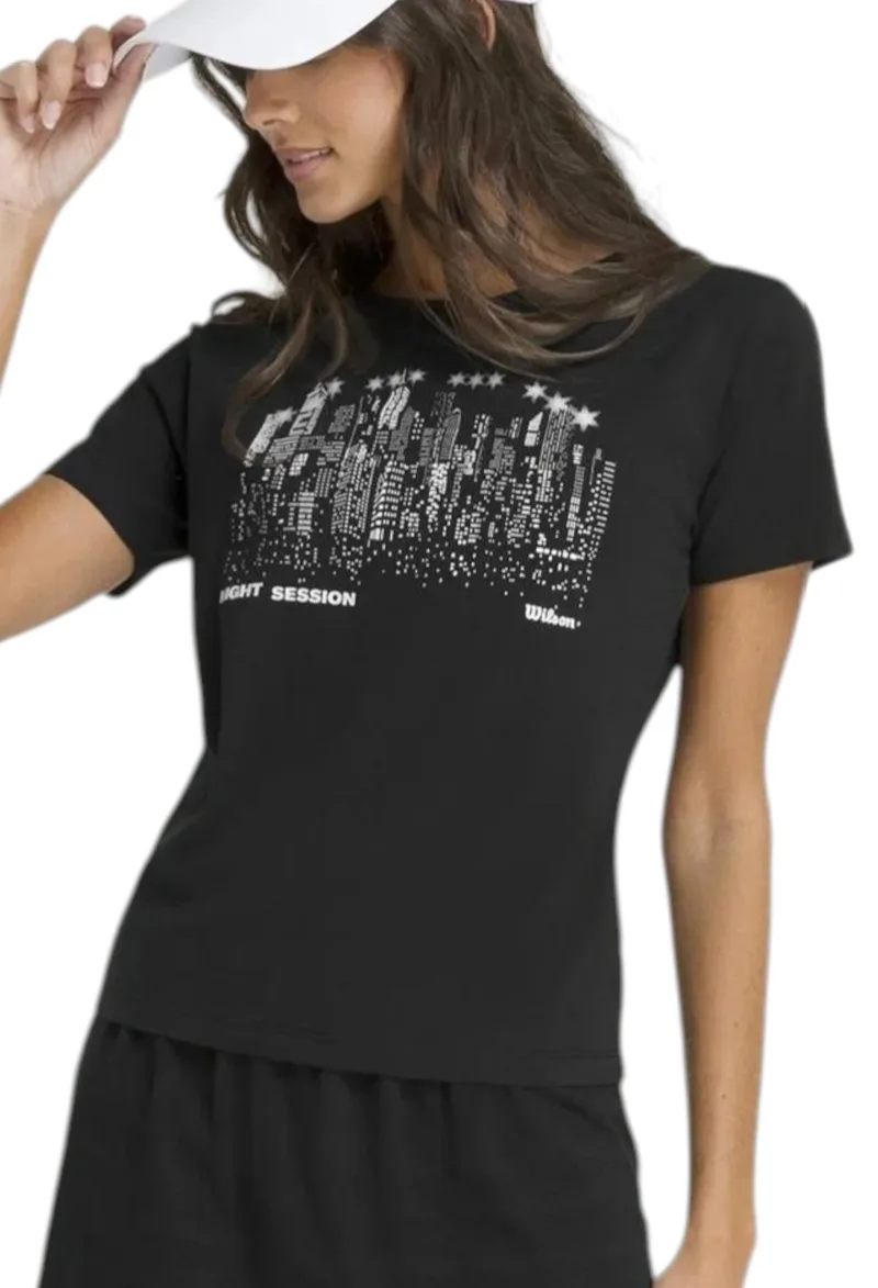 Μπλούζα Κοντομάνικη Wilson Night Skyline Tch Tee WRA815801-00 Γυναικείο