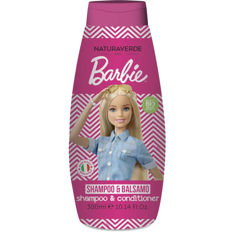 Barbie Shampoo and Conditioner σαμπουάν και κοντίσιονερ 2 σε 1 για παιδιά 300 ml