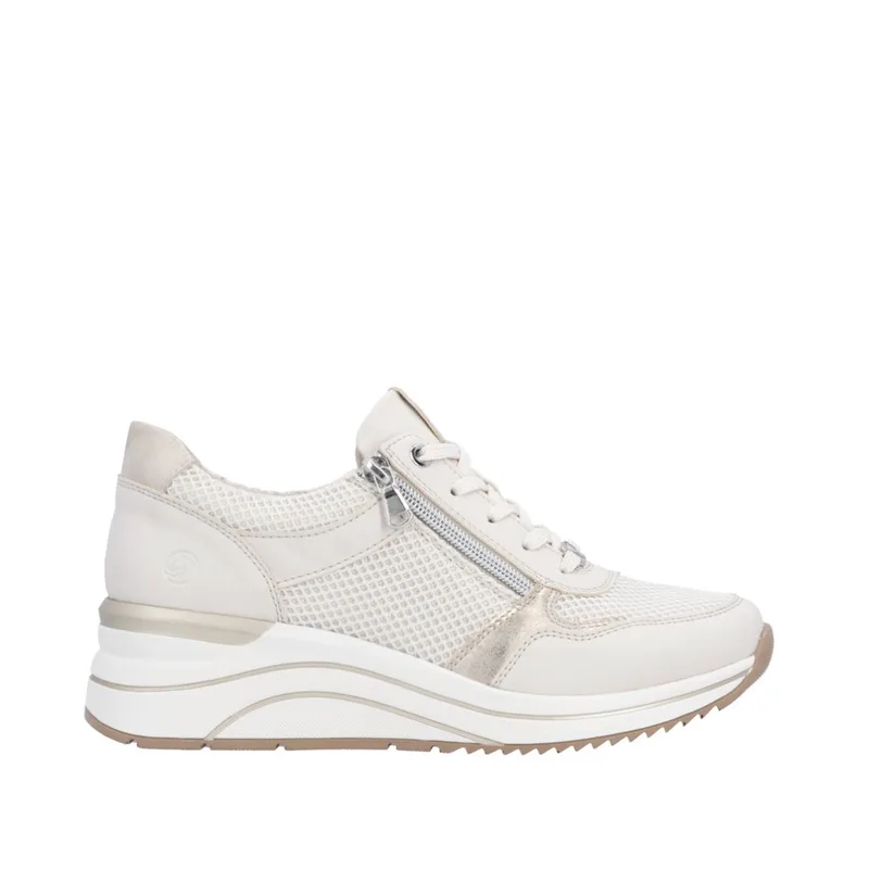 Remonte D0T19-60 Ανατομικό Sneaker Εκρού