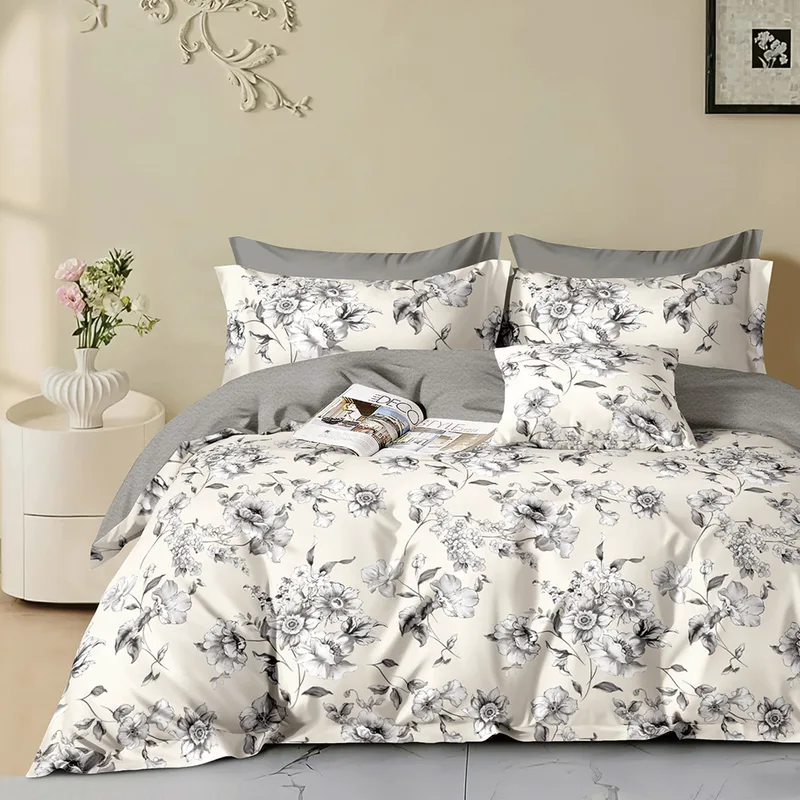 Beauty Home Σετ σεντόνια υπέρδιπλα Memories Art 12683 230x260 Μπεζ