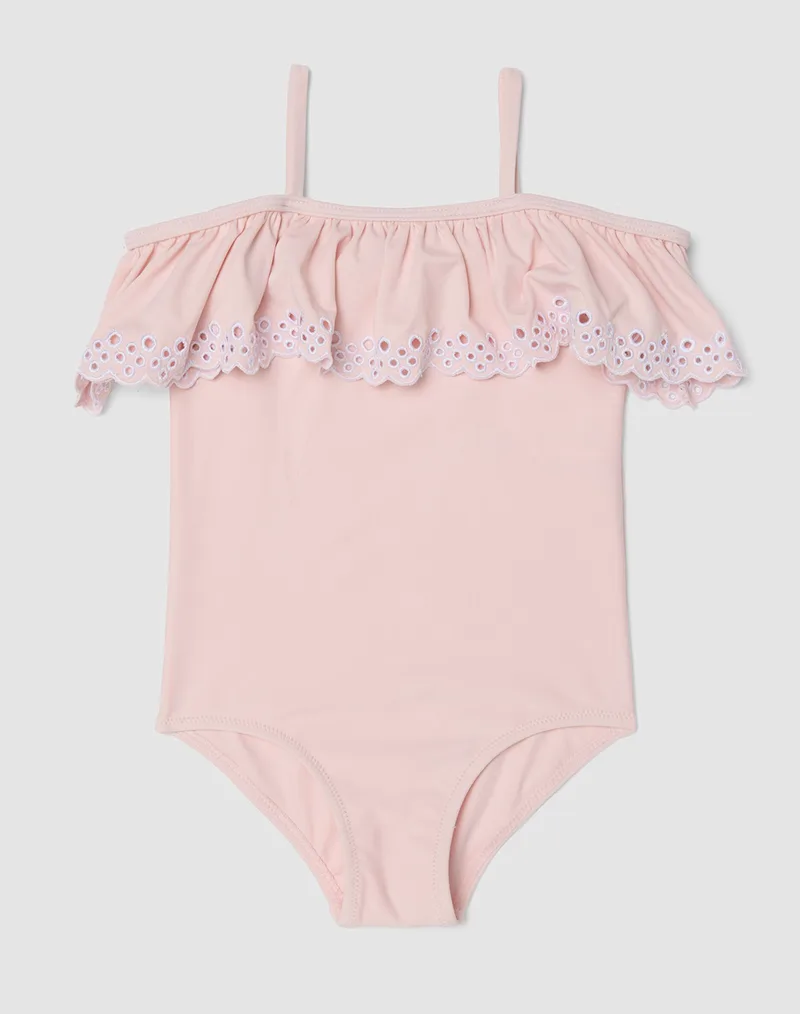 OVS GIRL SWIMSUIT 2616864-CHALK PINK Ροζ