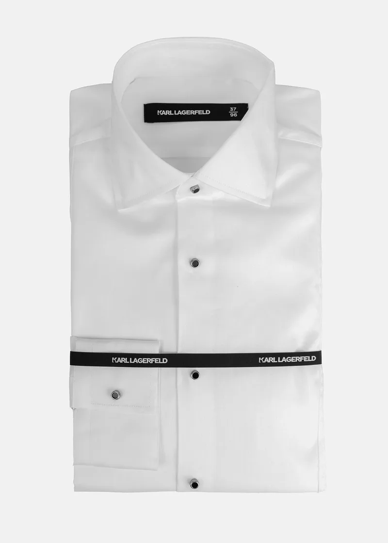 Karl Lagerfeld Πουκάμισο της σειράς Basic - 605036 552602 10 White