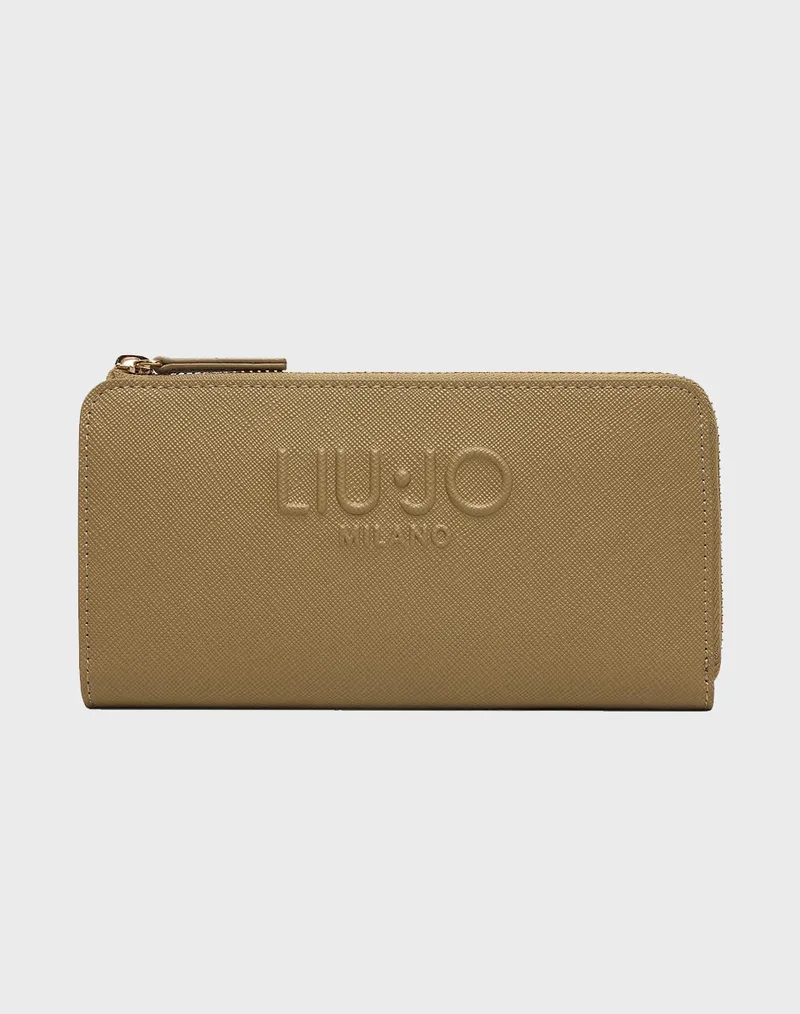 LIU JO AC_AA6A13_MIN OF 2_ECS XL ZIP AROUND ΤΣΑΝΤΑ ΓΥΝΑΙΚΕΙΟ AA6285ES029-01679 Khaki