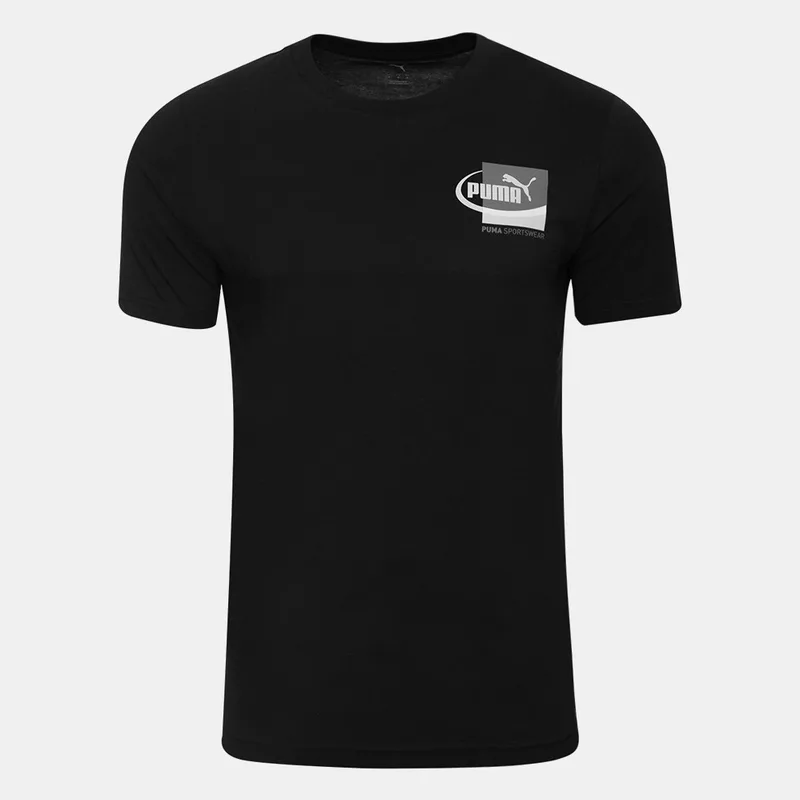 Puma Graphic Small Box Ανδρικό T-Shirt (9000246415_22489)