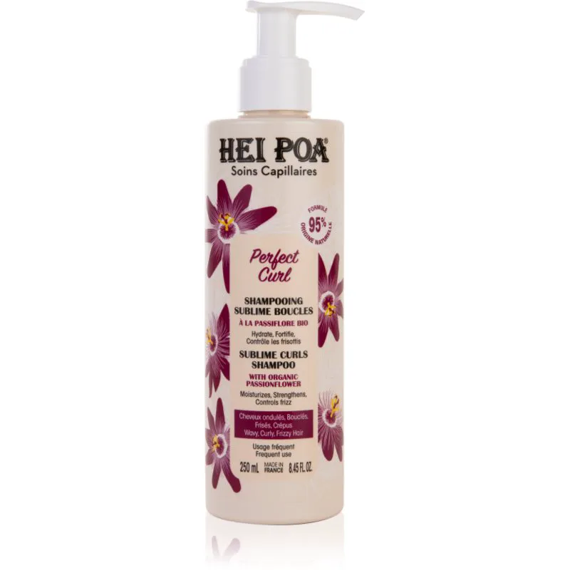Hei Poa Perfect Curl σαμπουάν για σγουρά και σπαστά μαλλιά 250 ml