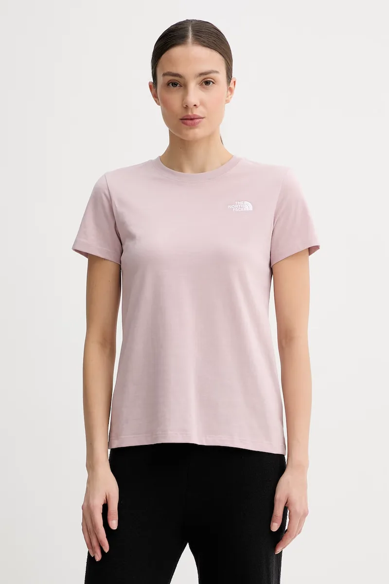 The North Face t-shirt γυναικείο βαμβακερό EVOLUTION