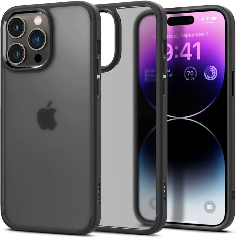 Spigen Ultra Hybrid Θήκη Apple iPhone 14 Pro Max - Frost Black (ACS04824)