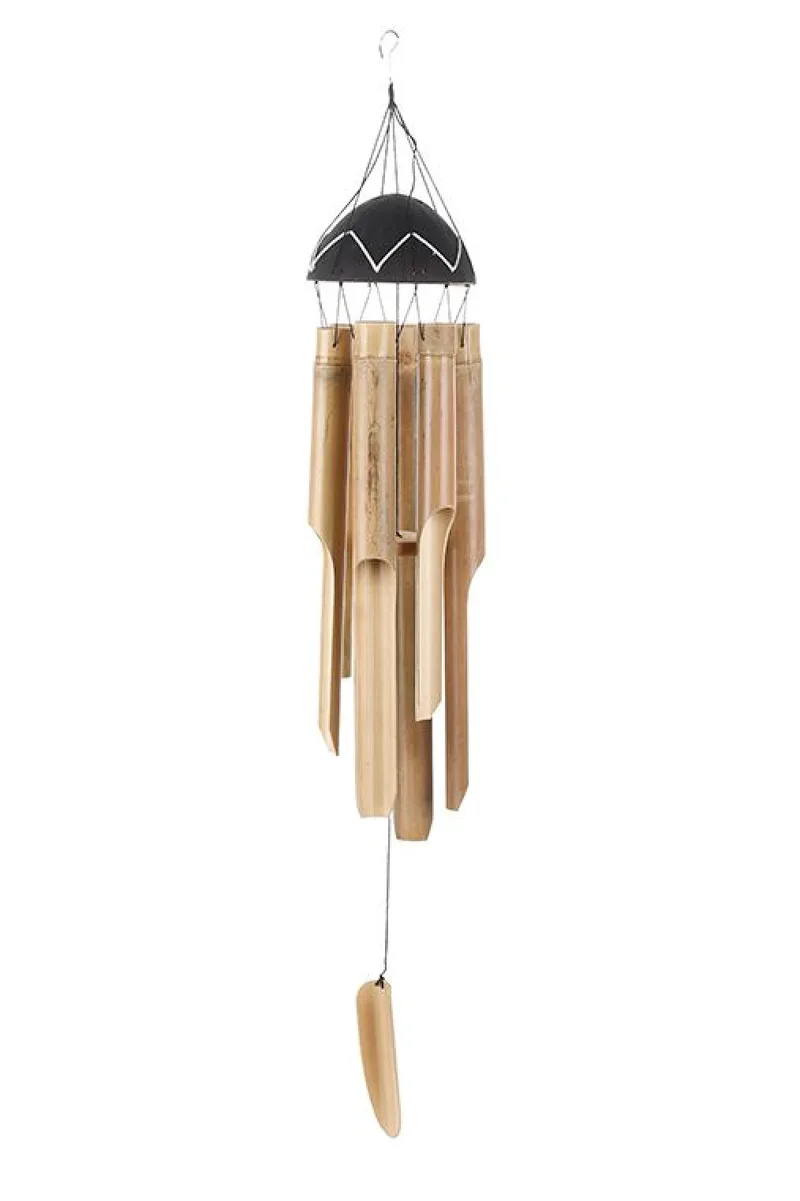 Μελωδος Απο Ξυλο Bamboo 83Cm 13x13x83cm Μονόχρωμο Kaeming