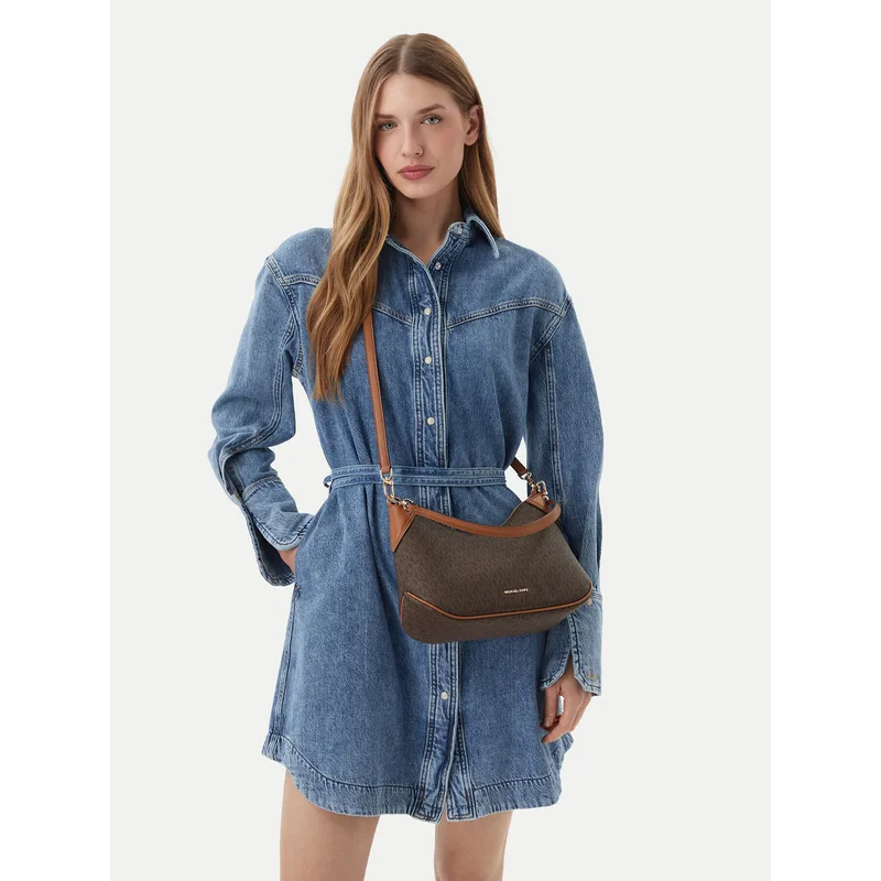 Τσάντα MICHAEL Michael Kors 32S6GJ6W8B Καφέ