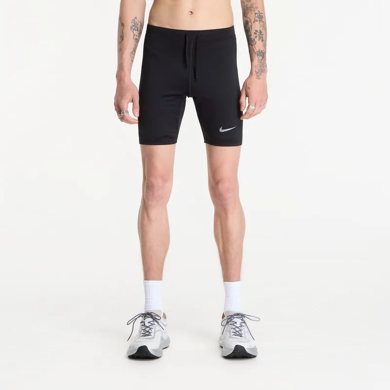 Σορτς Nike Fast Men's Dri-FIT Brief-Lined Running 1/2-Length Tights Black/ Reflective Silv M