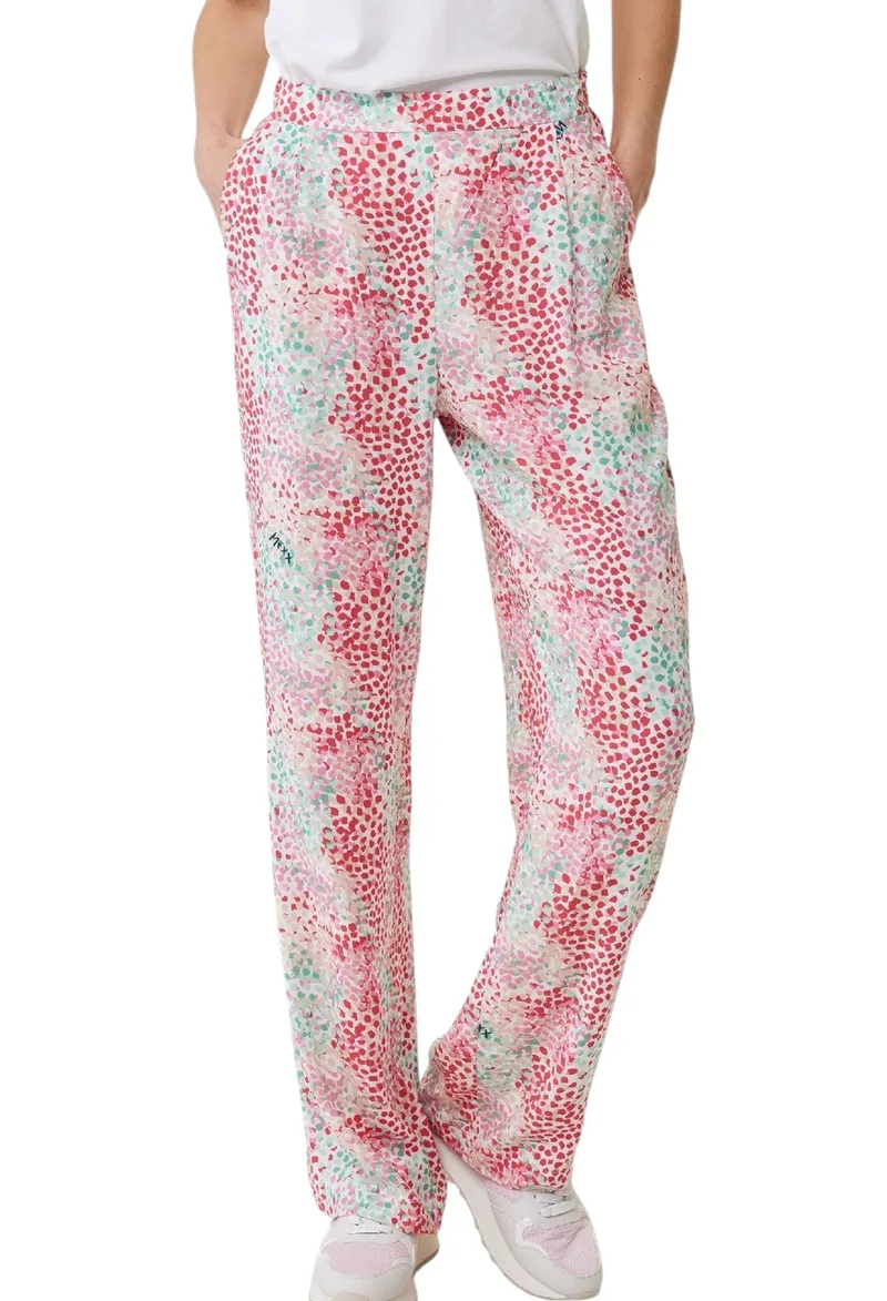 Παντελόνι Υφασμάτινο Mexx Wide pants TU1335033W-Aqua Green Γυναικείο