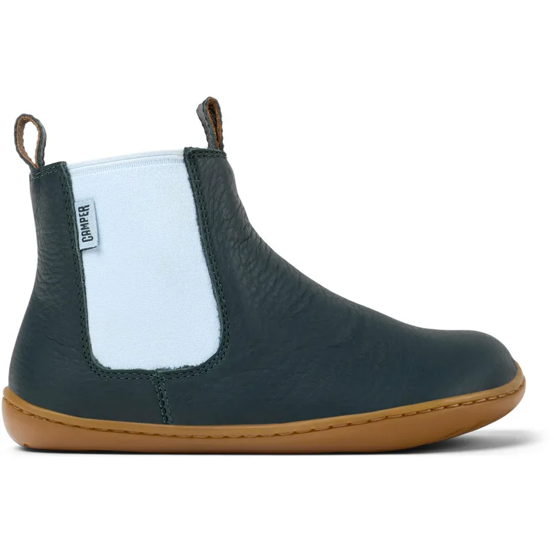 CAMPER Peu - Μπότες Για Κορίτσια - Πράσινο, Μέγεθος 32, Smooth leather