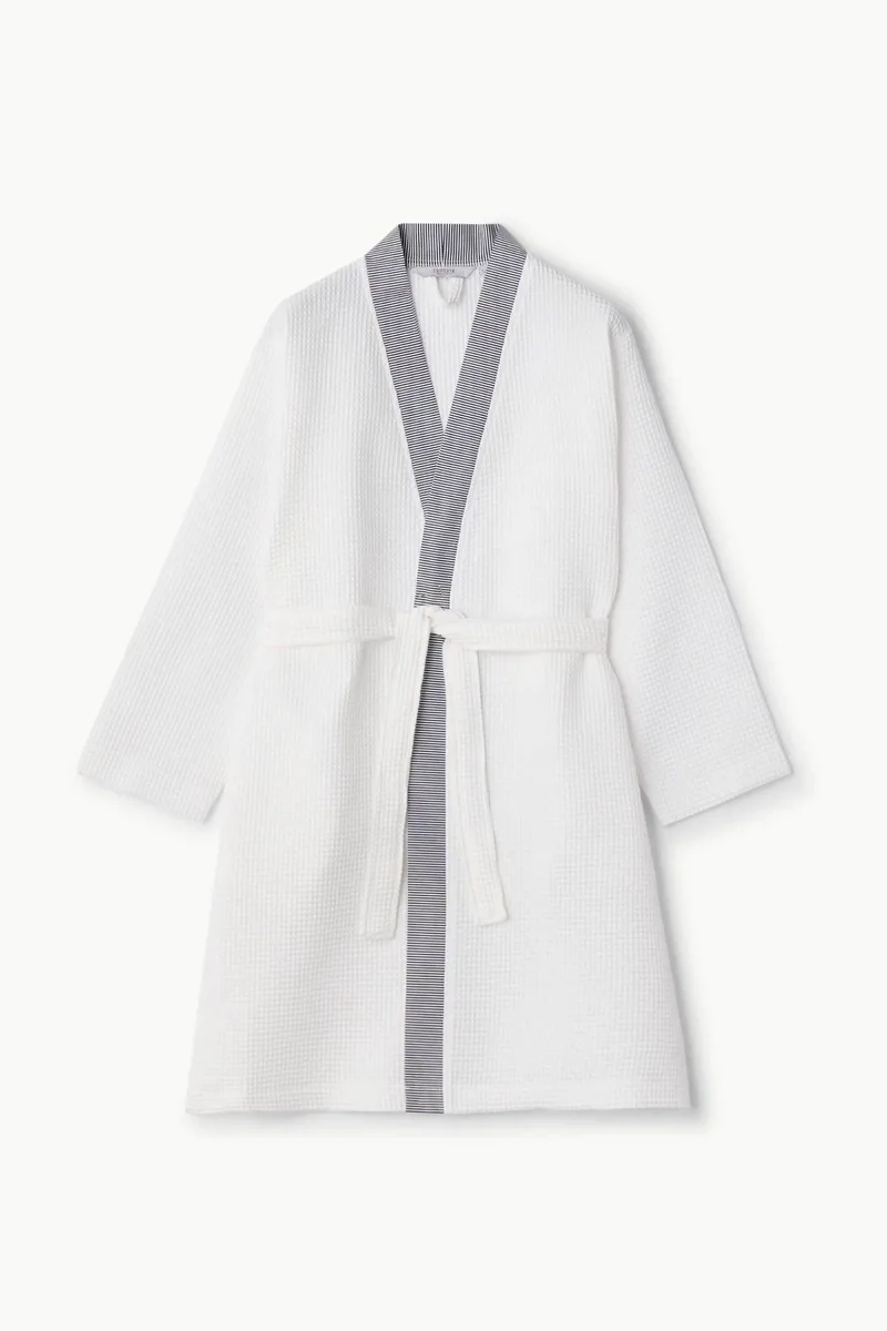 Coincasa μπουρνούζι σε στυλ κιμονό με waffle σχέδιο M/L - 006815681 Λευκό