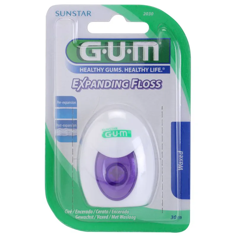 G.U.M Expanding Floss οδοντικό νήμα 30 μ
