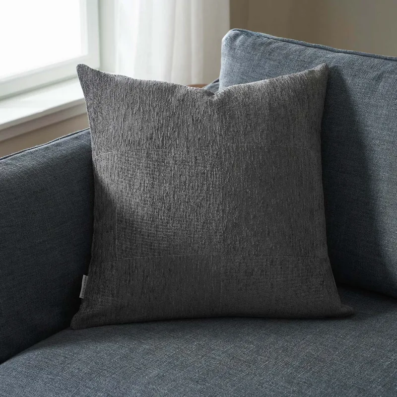 Διακοσμητική Μαξιλαροθήκη (50x50) Gofis Home Zephyr Ink Grey 146/15