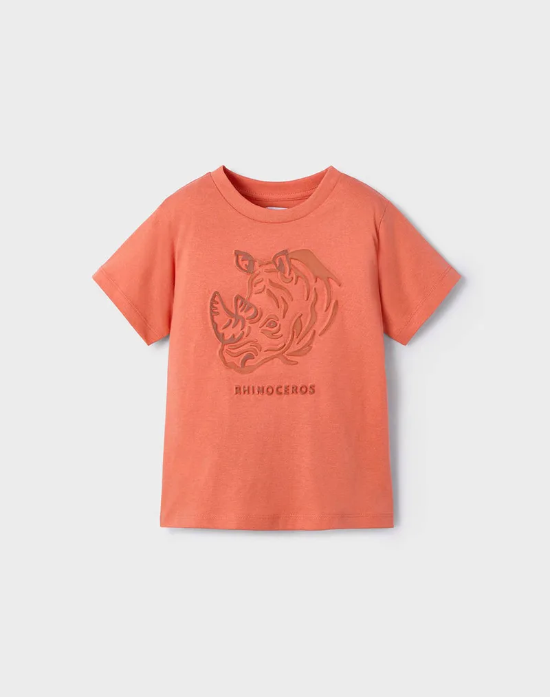 MAYORAL ΜΠΛΟΥΖΑ ΚΟΝΤ/ΚΗ ΑΝΑΓΛΥΦ"RHINO 03042-075 DarkOrange