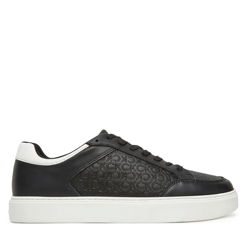 Αθλητικά Calvin Klein Clean Cup Low Laceup Mono HM0HM01899 Μαύρο