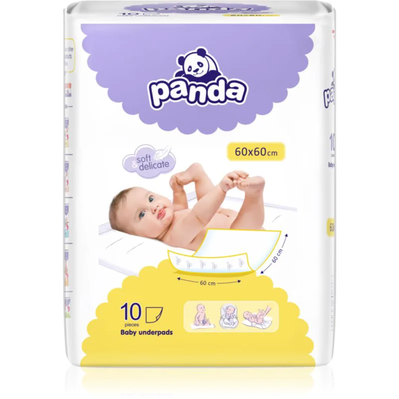BELLA Baby Happy Panda σελτεδάκια μιας χρήσης 60x60cm 10 τμχ