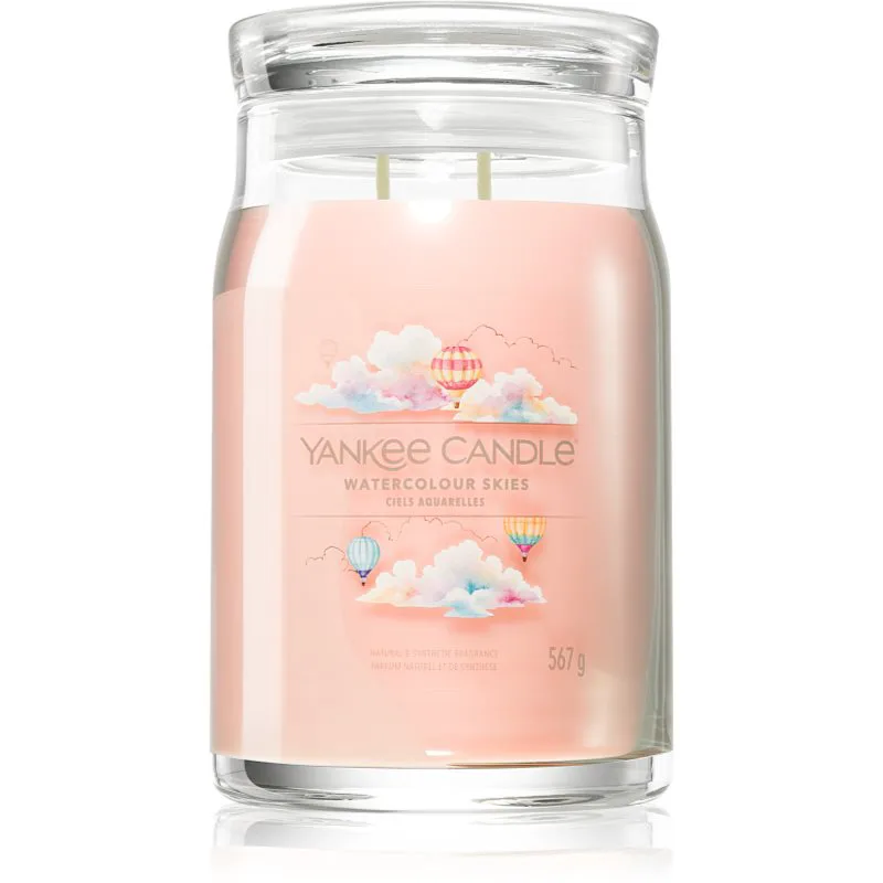 Yankee Candle Watercolour Skies αρωματικό κερί Υπογραφή 567 γρ