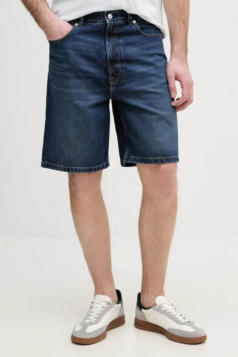 Calvin Klein Jeans σορτς Ανδρικά ντένιμ