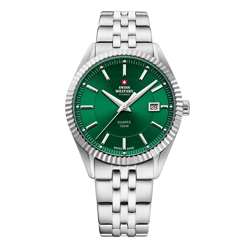 SWISS MILITARY by Chrono Stainless Steel Bracelet SM34066.08