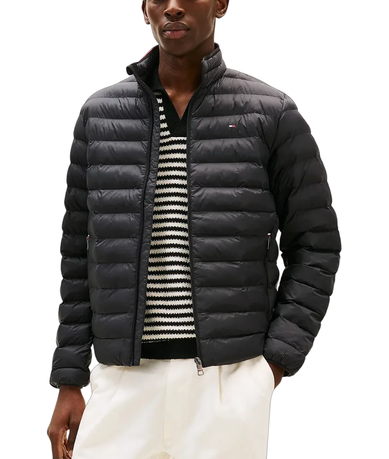 Ανδρικό Μπουφάν Μαύρο Tommy Hilfiger MW0MW39990-BDS
