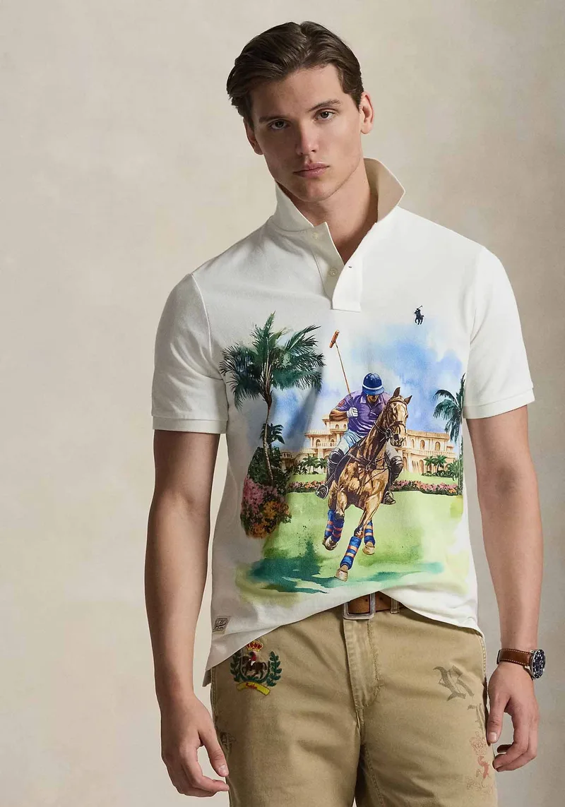 Polo Ralph Lauren Polo Μπλούζα Graphic - 710B13537 001 White