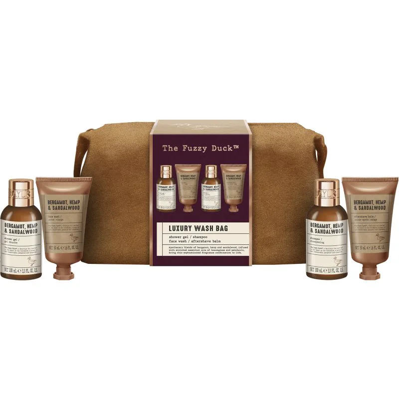 Baylis & Harding The Fuzzy Duck Bergamot, Hemp & Sandalwood σετ δώρου για ταξίδια