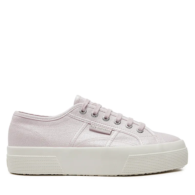 Πάνινα παπούτσια Superga Platform Pearl Matte Canv 2740 S21362W Μωβ