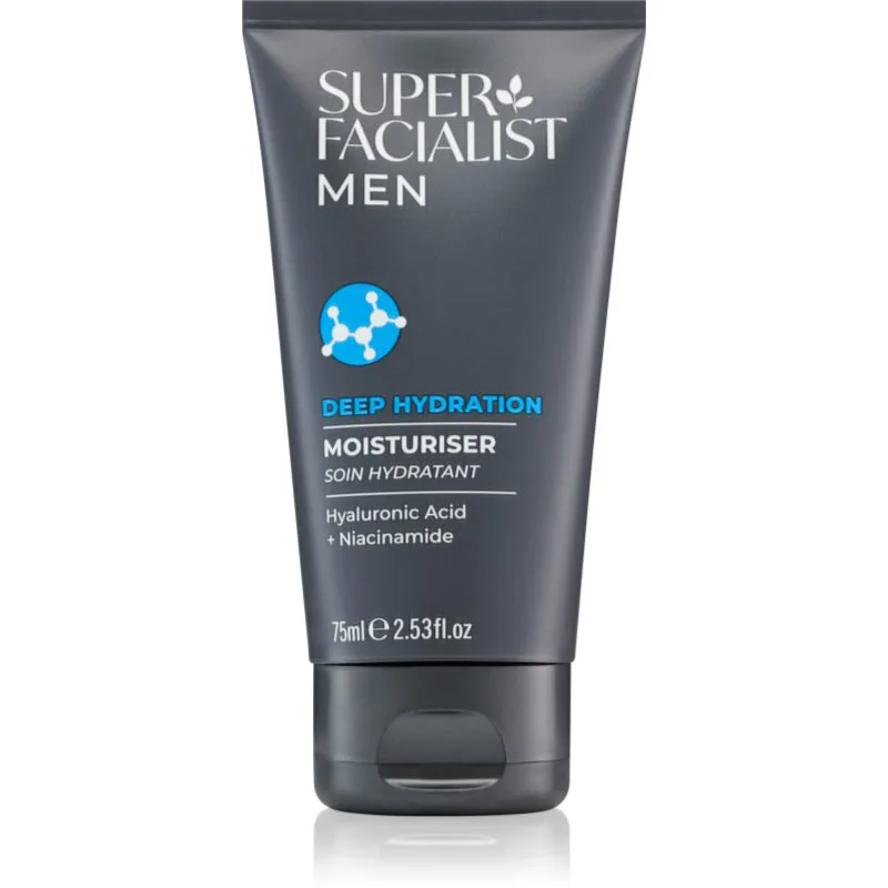 Super Facialist For Men Deep Hydration ανανεωτική ενυδατική κρέμα ενάντια στις ρυτίδες για άντρες 75 ml