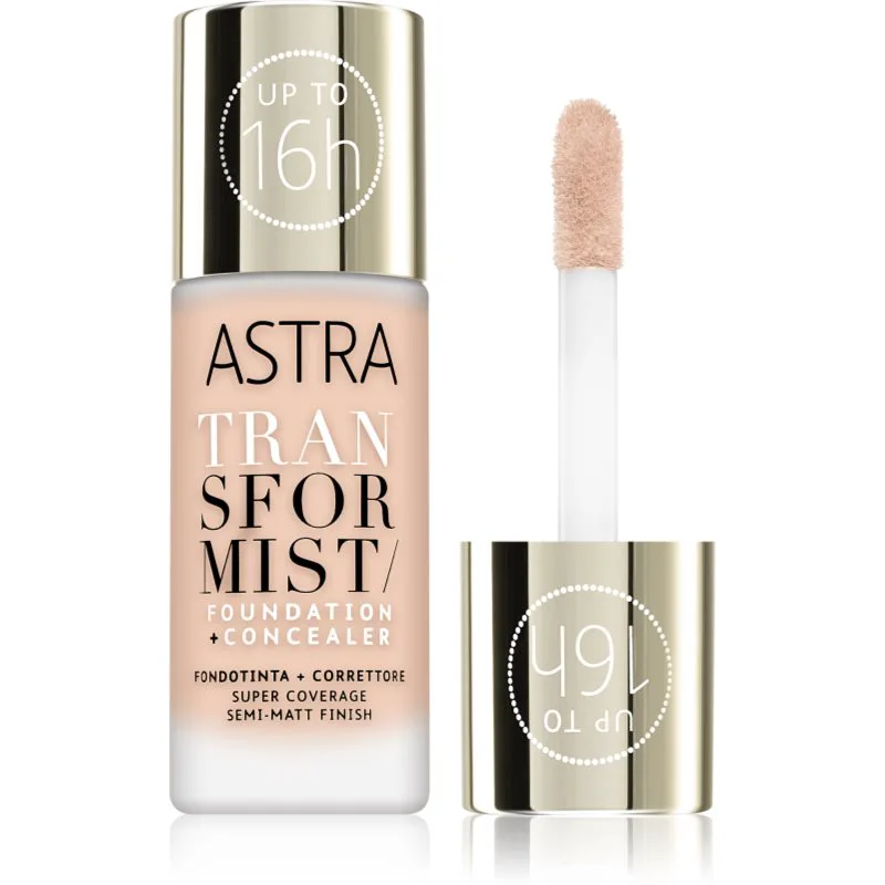 Astra Make-up Transformist μακράς διαρκείας μεικ απ απόχρωση 01N Alabaster 18 ml