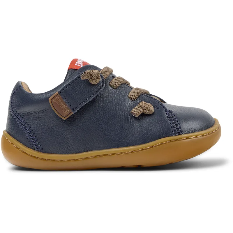 CAMPER Peu - Sneakers Για Παιδιά - Μπλε, Μέγεθος 21, Smooth leather