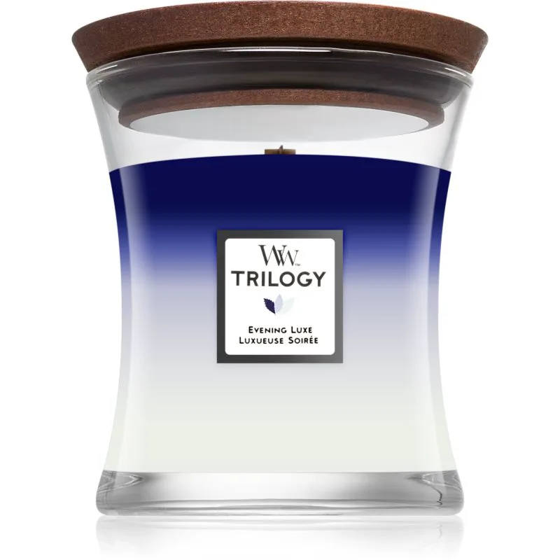 Woodwick Trilogy Evening Luxe αρωματικό κερί 275 γρ